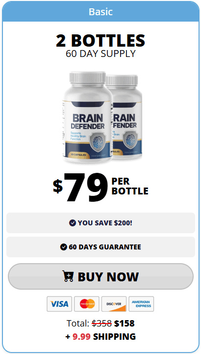 Order BrainDefender 1 Bottle
